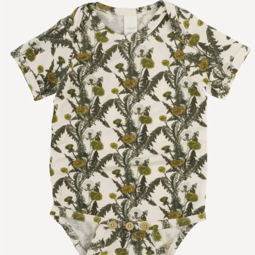 katequinn dandelion print ss body suit